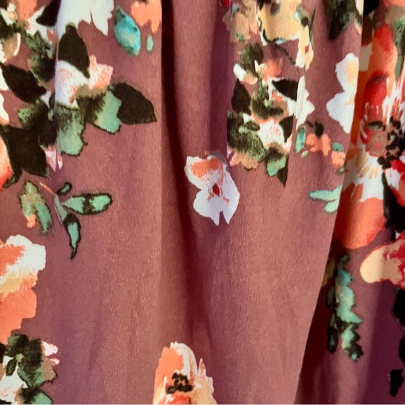 CENY Floral Print Smocked Mini Dress -NWOT - Picture 8 of 12